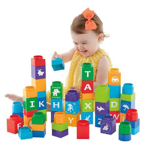 Fisher Price Shakira First Steps Collection Stack'n Learn Alphabet Blocks