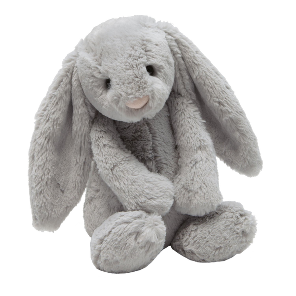 Jellycat® Bashful Grey Bunny, Medium 12inch