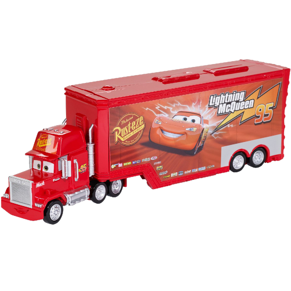 Disney Pixar Cars Mack Truck and Transporter